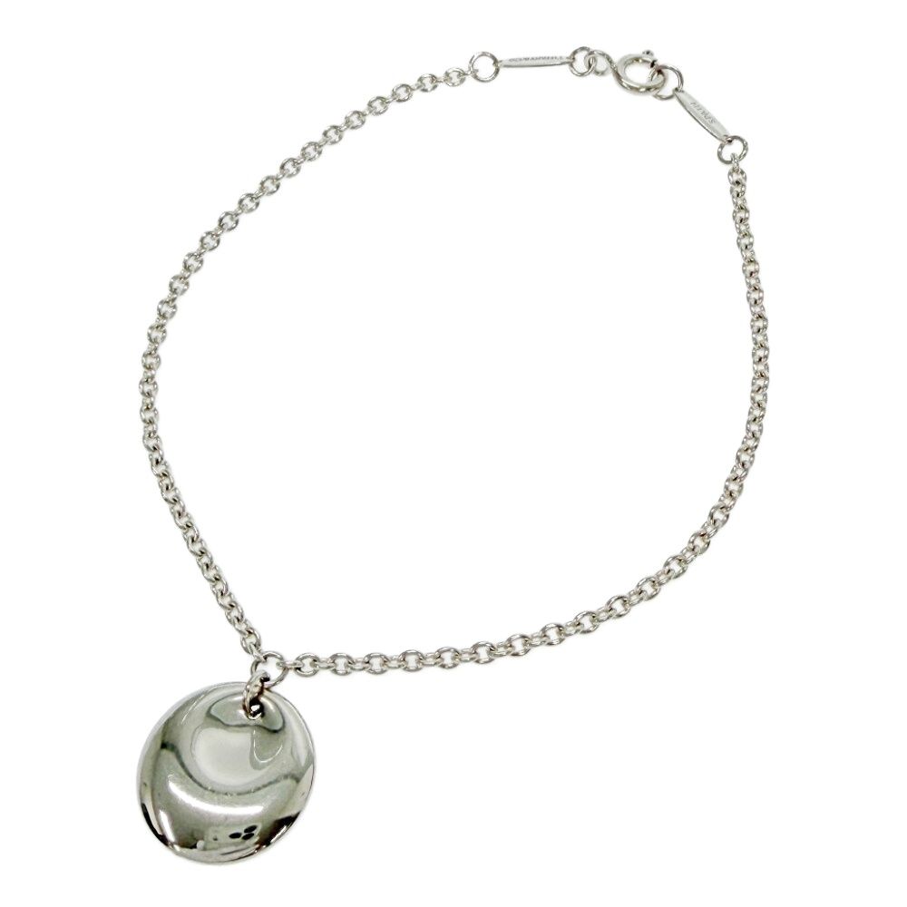 Tiffany & Co Silver Elsa Peretti Round Disc Bracelet — view 3
