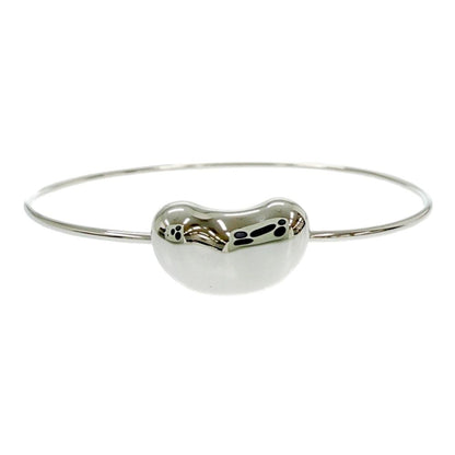 Tiffany & Co Silver Bean Bangle Bracelet