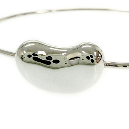 Tiffany & Co Silver Bean Bangle Bracelet — view 6