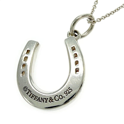 Tiffany & Co Silver Horseshoe Necklace — view 2