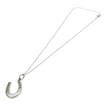 Tiffany & Co Silver Horseshoe Necklace — view 4