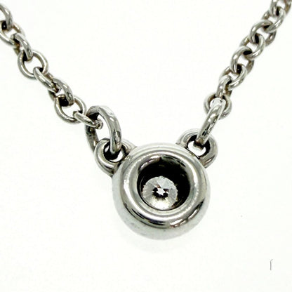Tiffany & Co Silver Diamond by the Yard Necklace — view 3