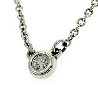Tiffany & Co Silver Diamond by the Yard Necklace — view 2
