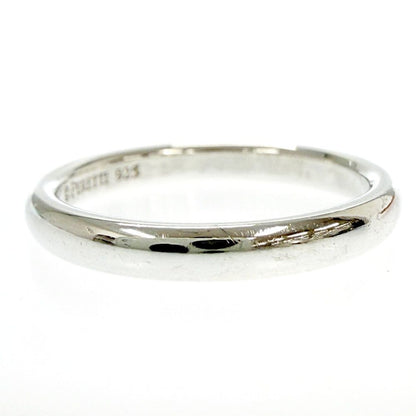 Tiffany & Co Silver Stacking Band Ring Pink — view 2