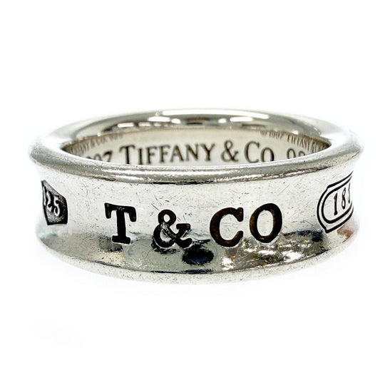 Tiffany & Co Silver 1837 Narrow Ring