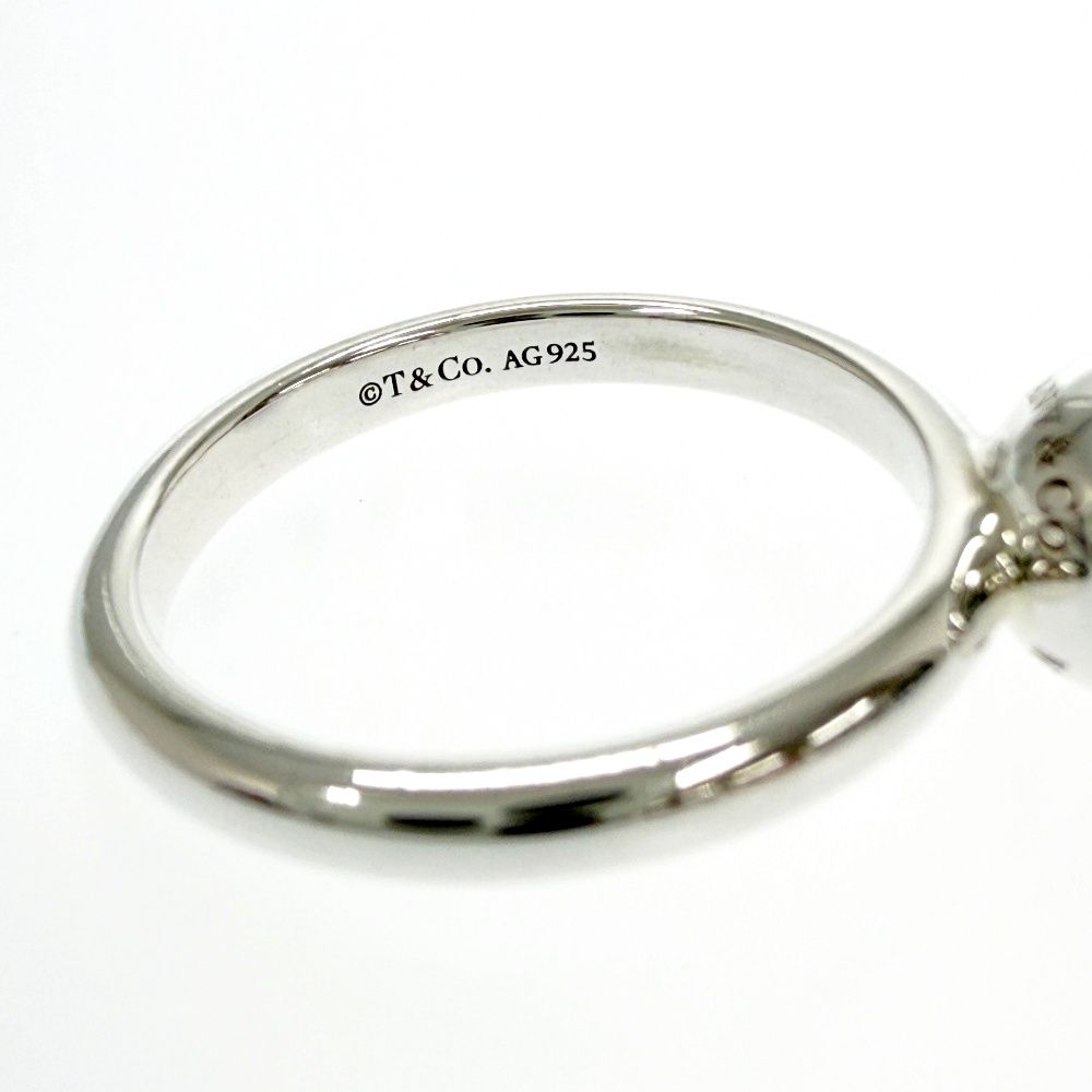 Tiffany & Co Silver HardWear Ball Ring — view 5