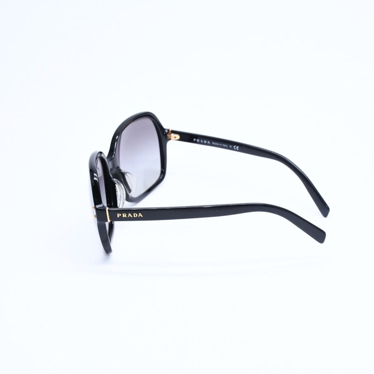 Prada Sunglasses Eyewear 59 18 Black Gold — view 6