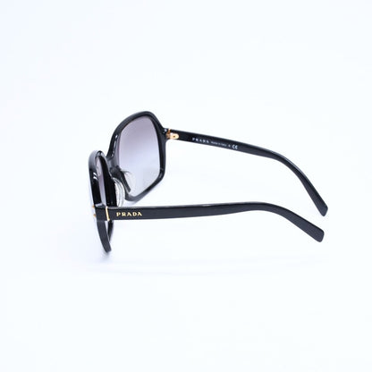 Prada Sunglasses Eyewear 59 18 Black Gold — view 6