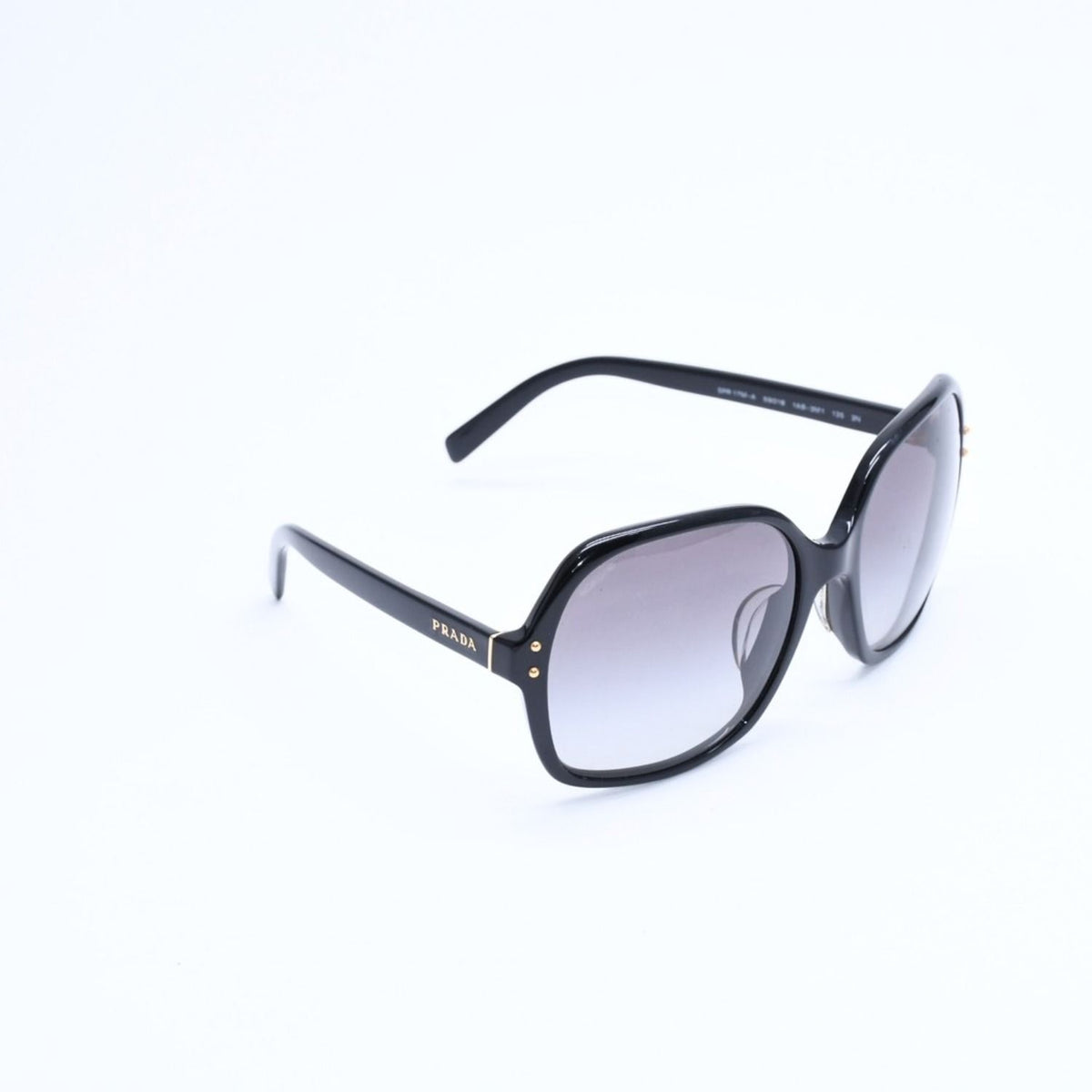 Prada Sunglasses Eyewear 59 18 Black Gold — view 3