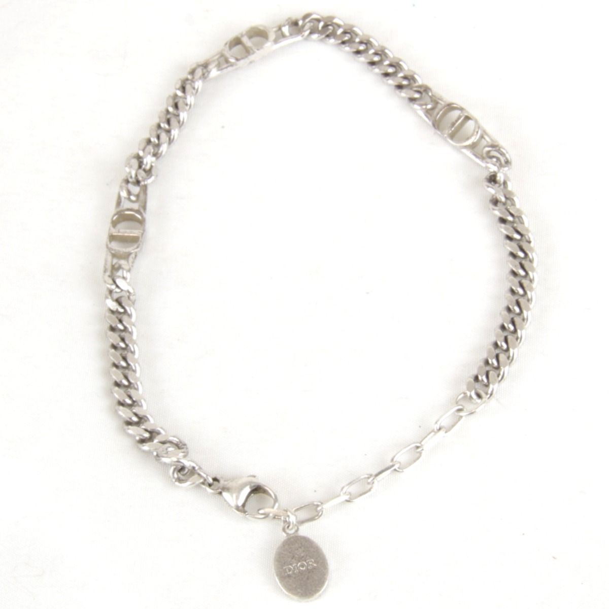 Dior Usedchristian CD Icon Bracelet 925 Sterling Silver — view 3