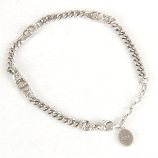 Dior Usedchristian CD Icon Bracelet 925 Sterling Silver