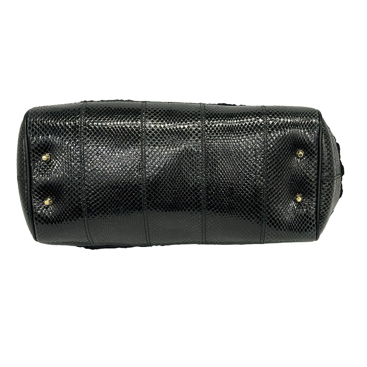 Dolce & Gabbana Handbag Sicily Black Cotton Leather — view 5