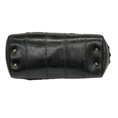 Dolce & Gabbana Handbag Sicily Black Cotton Leather — view 5