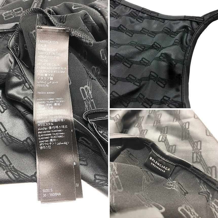 Balenciaga Swimsuit Tankini Long Black — view 3