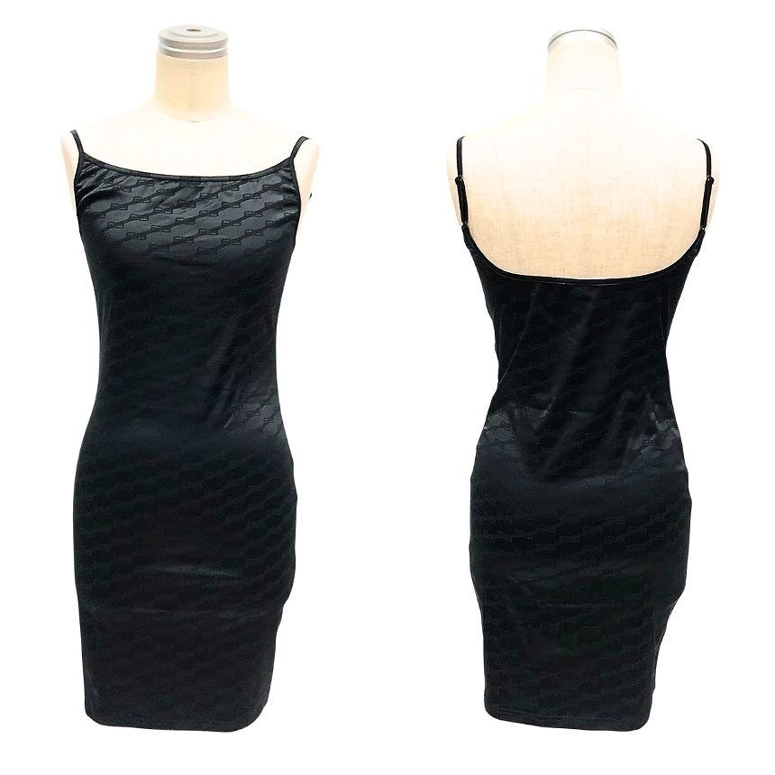 Balenciaga Swimsuit Tankini Long Black