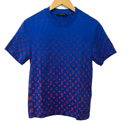 Louis Vuitton Short Sleeve T-Shirt Blue Red XS