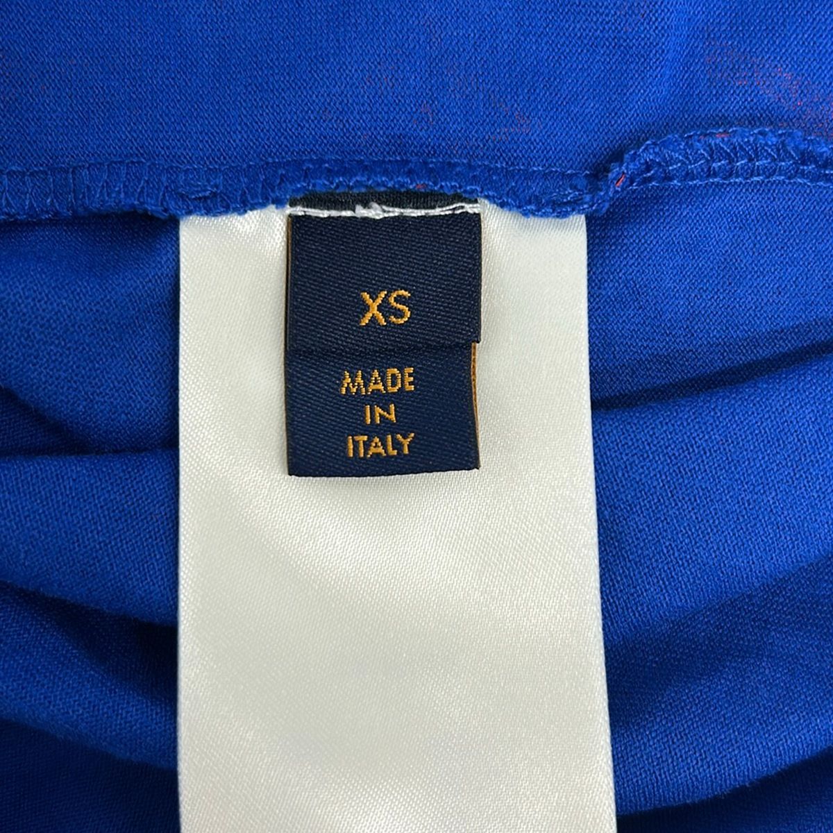 Louis Vuitton Short Sleeve T-Shirt Blue Red XS — view 5
