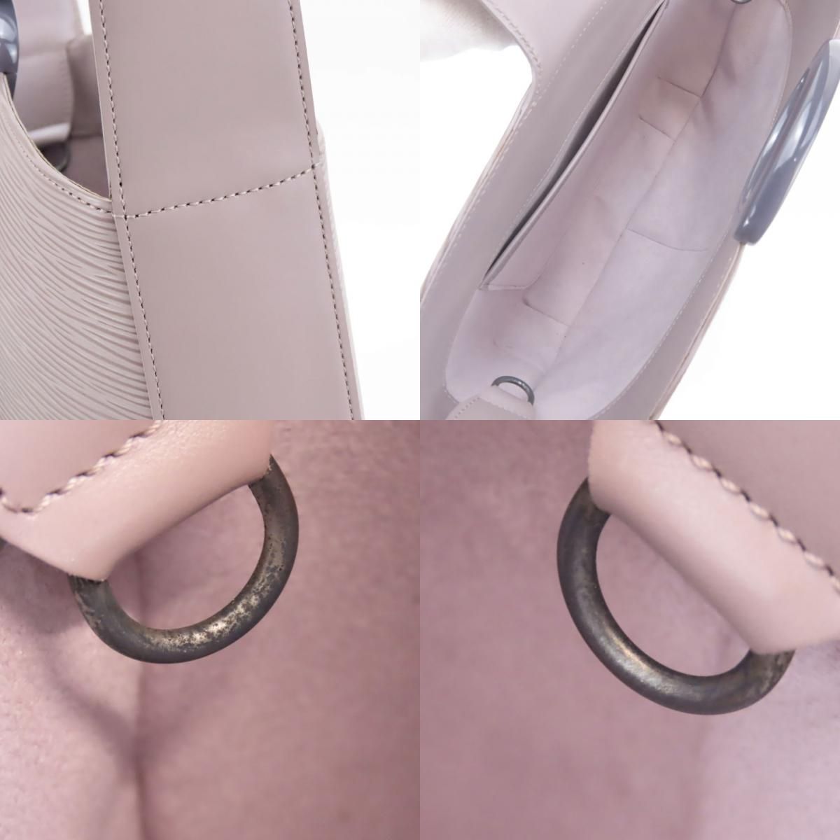 Louis Vuitton Shoulder Bag Epi Leather Lilac Simple — view 8