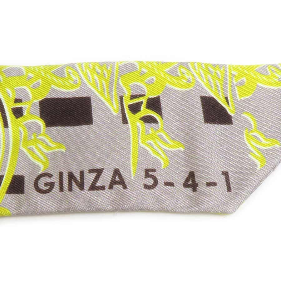 Hermes Twilly Scarf Gray — view 4