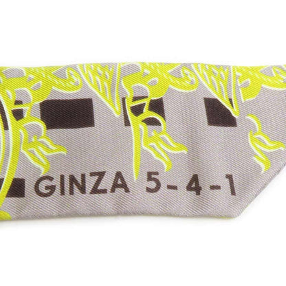 Hermes Twilly Scarf Gray — view 4