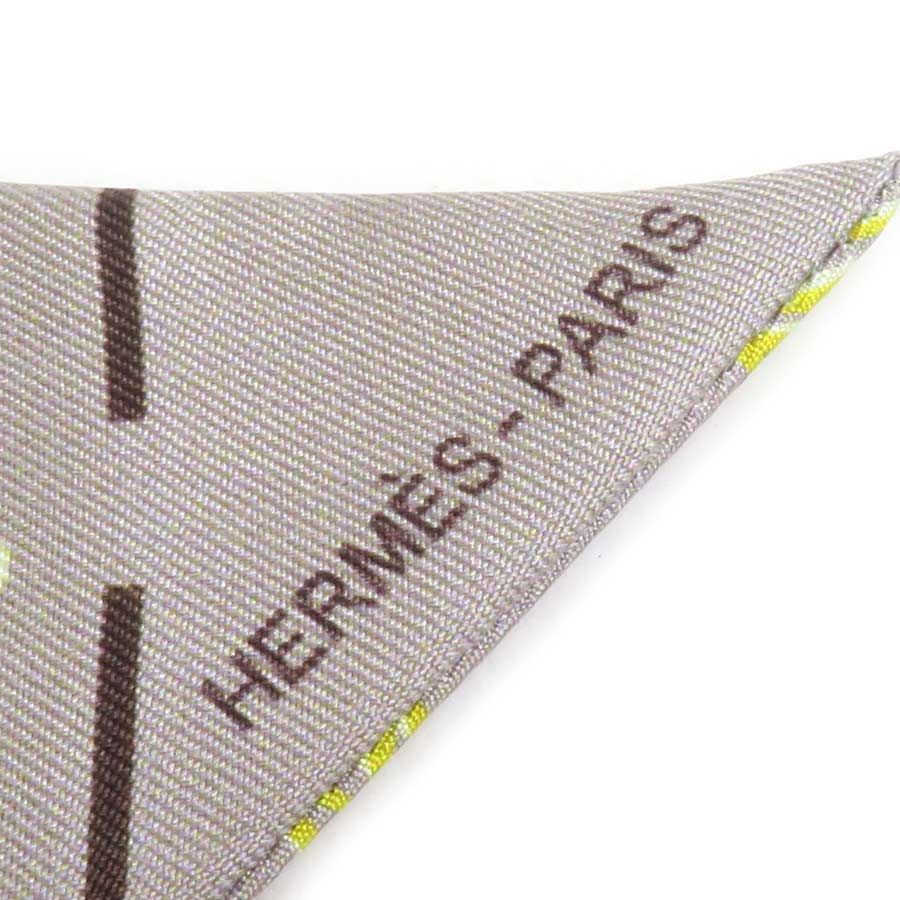 Hermes Twilly Scarf Gray — view 5