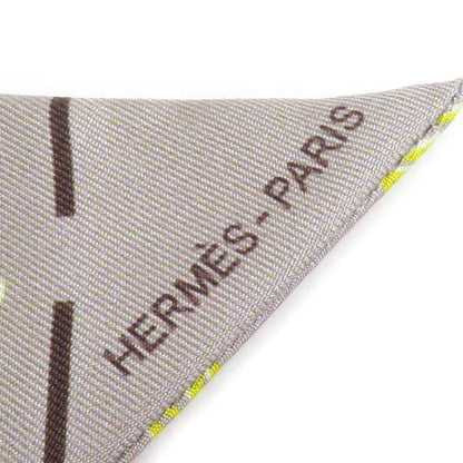 Hermes Twilly Scarf Gray — view 5