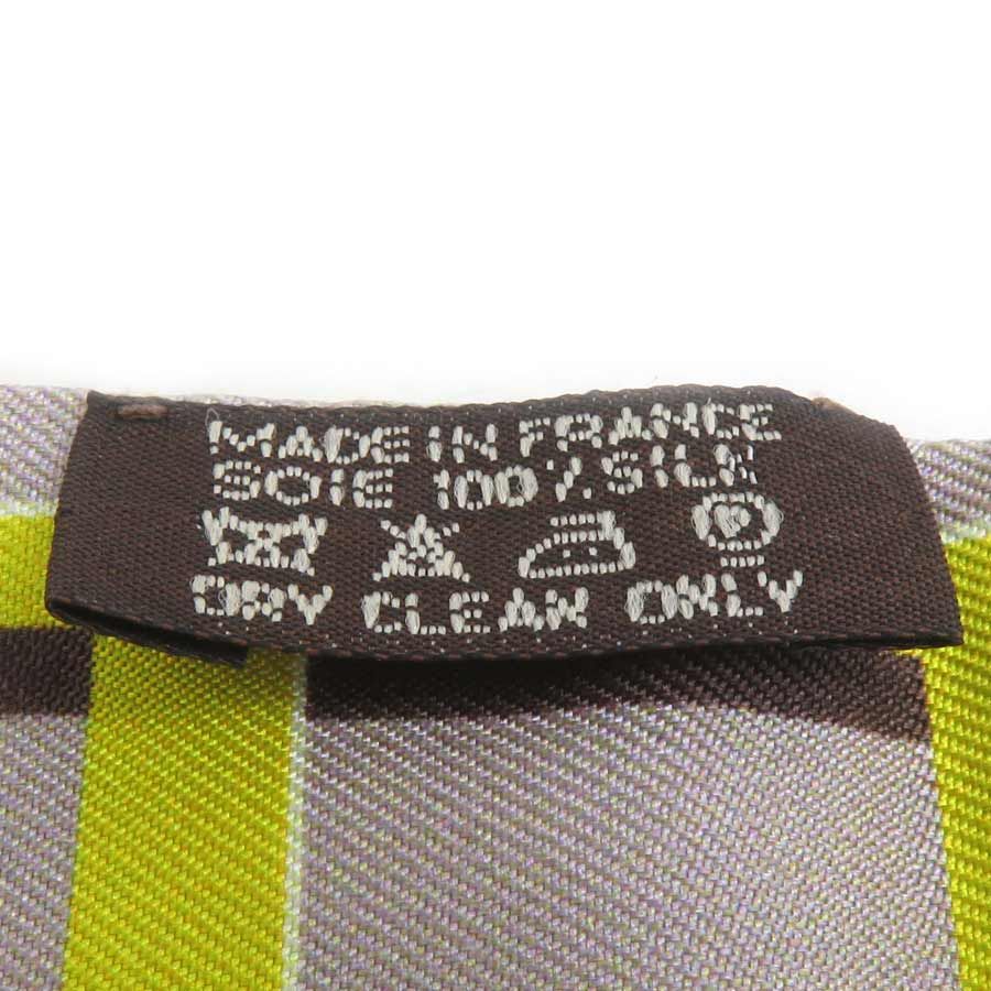 Hermes Twilly Scarf Gray — view 8
