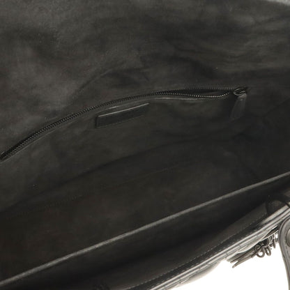 Dior Lady Large Cannage Tote 2-Way Shoulder Bag Black — view 7