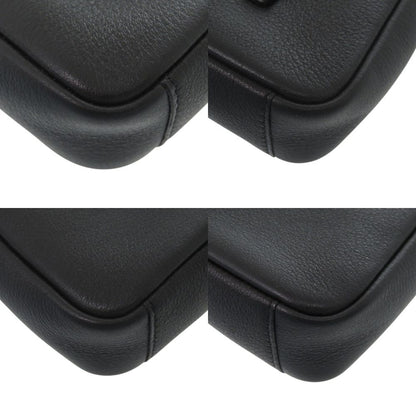 Saint Laurent Micro le Cassette Souple Metal Leather Black Handbag — view 3
