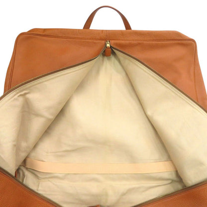Hermes Gallop Buffalo Brown Gold Garment Bag Case — view 5