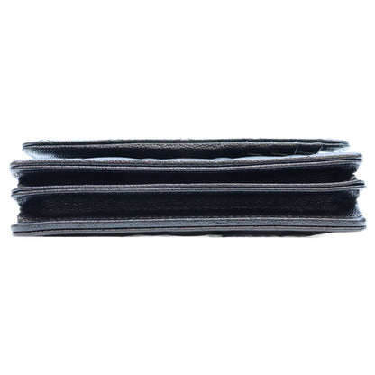 Chanel Black Caviar Mini Chain Wallet Shoulder Bag — view 5