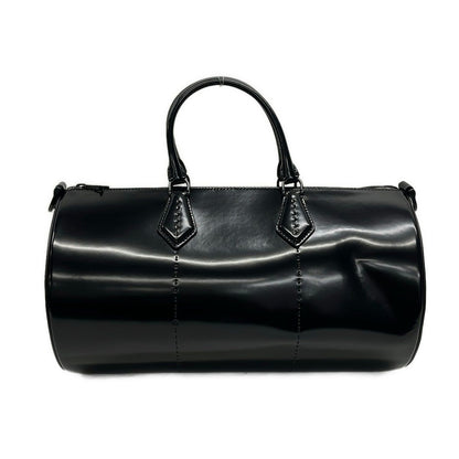 Max Mara Handbag Black 2-Way Leather