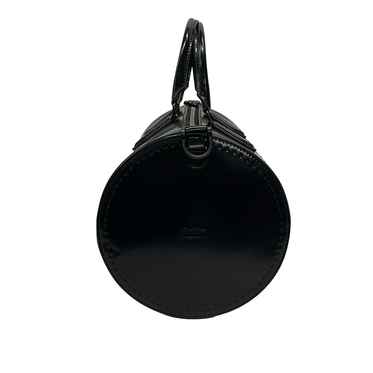 Max Mara Handbag Black 2-Way Leather — view 4