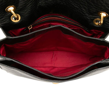Miu Miu 2-Way Shoulder Bag Black Leather — view 4