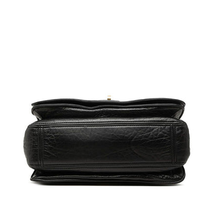 Miu Miu 2-Way Shoulder Bag Black Leather — view 3