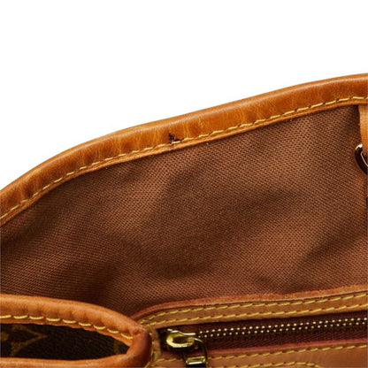 Louis Vuitton Monogram Batignolles Vertical Tote Shoulder Bag Brown Leather — view 8