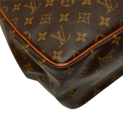 Louis Vuitton Monogram Batignolles Vertical Tote Shoulder Bag Brown Leather — view 7