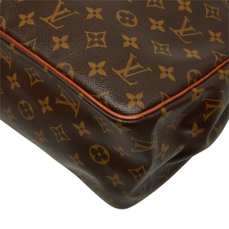 Louis Vuitton Monogram Batignolles Vertical Tote Shoulder Bag Brown Leather — view 4
