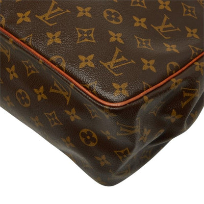 Louis Vuitton Monogram Batignolles Vertical Tote Shoulder Bag Brown Leather — view 4