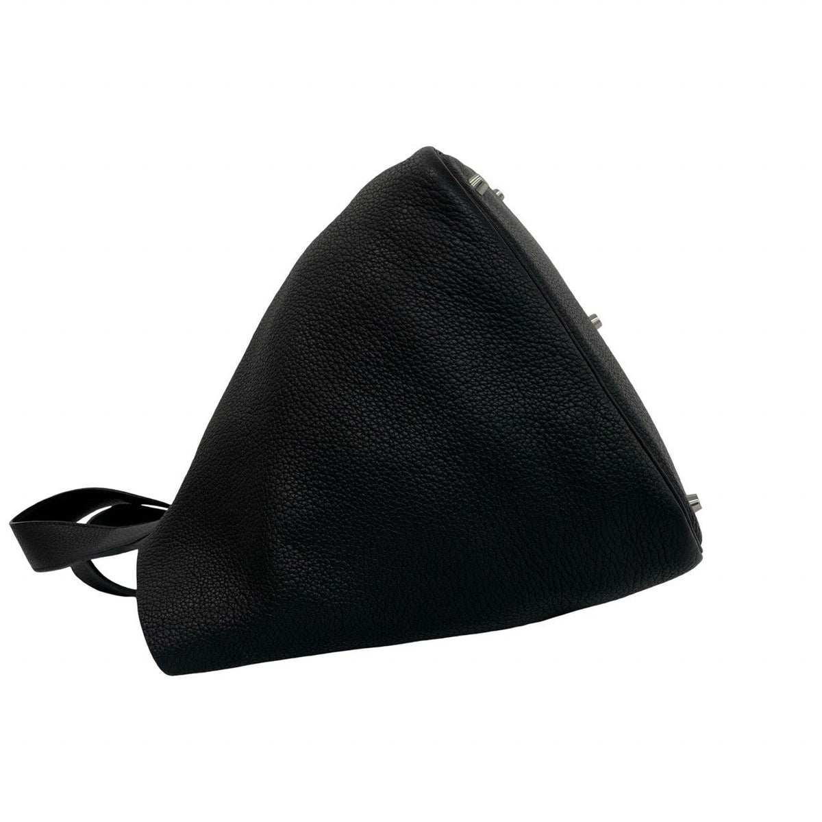 Hermes Picotin Lock GM Taurillon Clemence Tote Bag Black — view 5