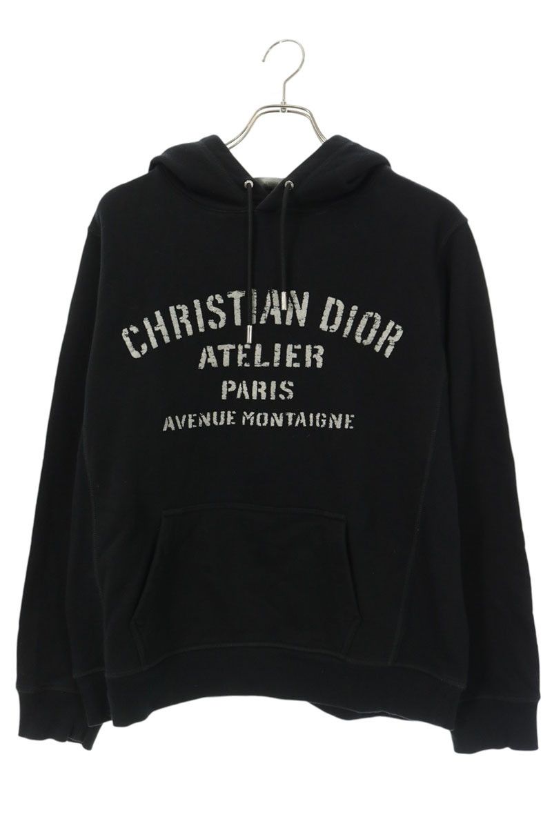 Dior Atelier Logo Print Hoodie