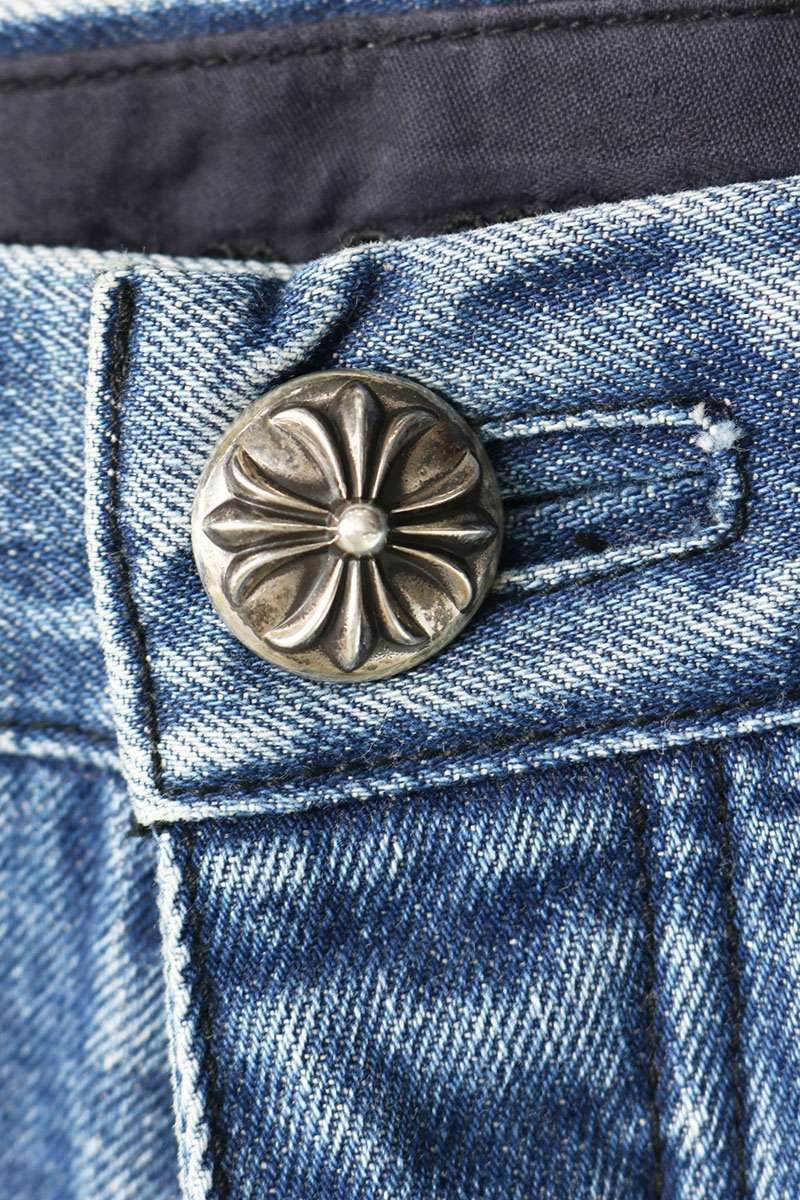 Chrome Hearts Denim Carpenter Shorts — view 3