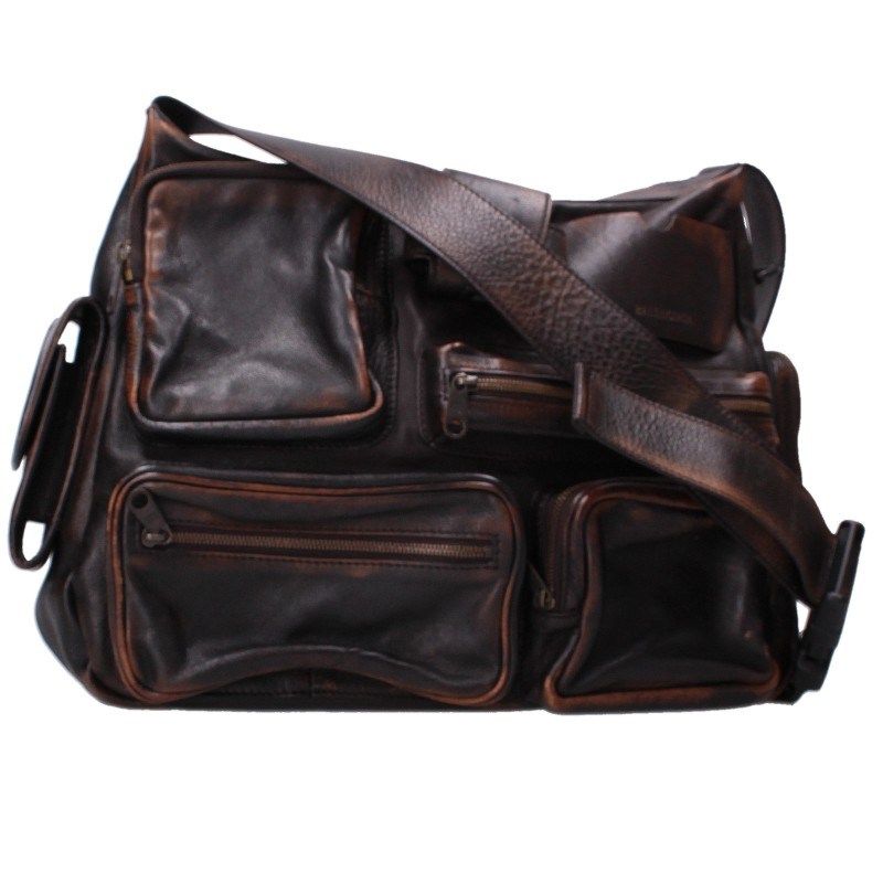 Balenciaga Busy Leather Shoulder Bag