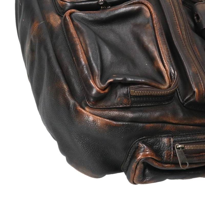 Balenciaga Busy Leather Shoulder Bag — view 4