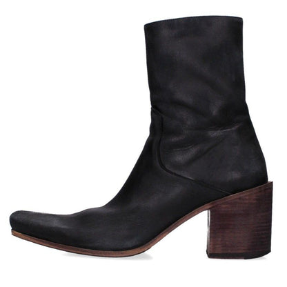 Balenciaga Monsieur Sidezipleather Boots