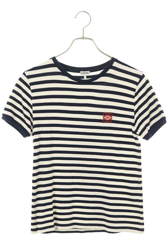 Loewe Anagram Embroidery Border T-Shirt XS