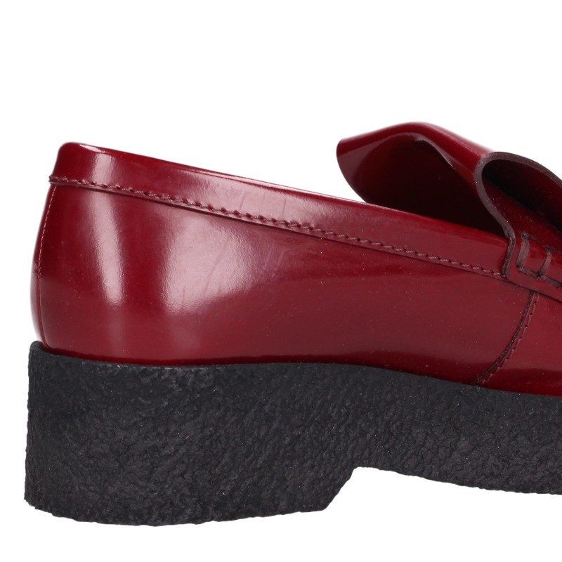 Celine Rubber Sole Tassel Loafers Shoes — view 5