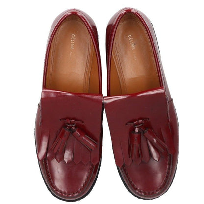 Celine Rubber Sole Tassel Loafers Shoes — view 4
