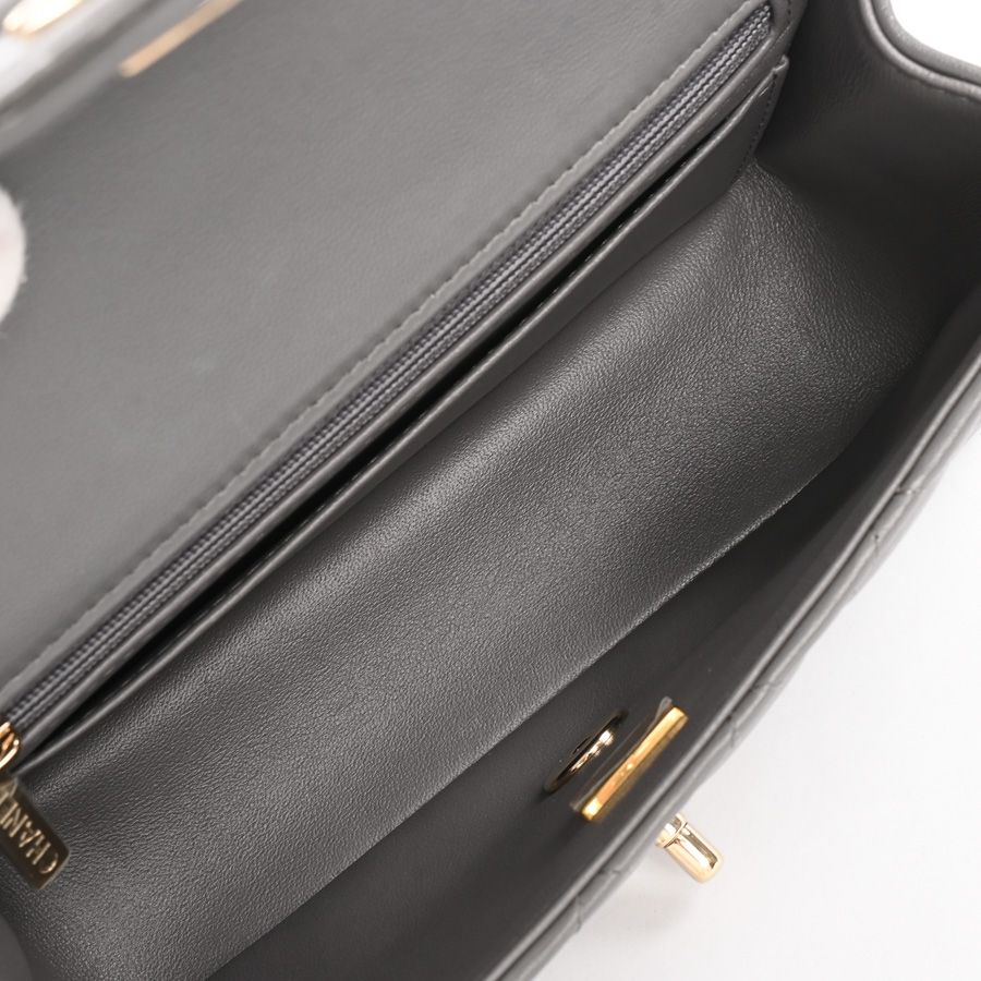 Chanel Handbag Top Handle Mini Flap Bag — view 4