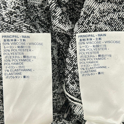 Louis Vuitton Skirt Set Black White Blue — view 4